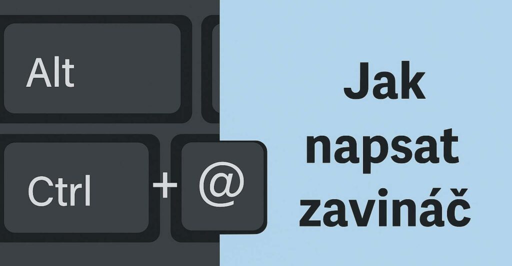 Jak napsat zavináč @
