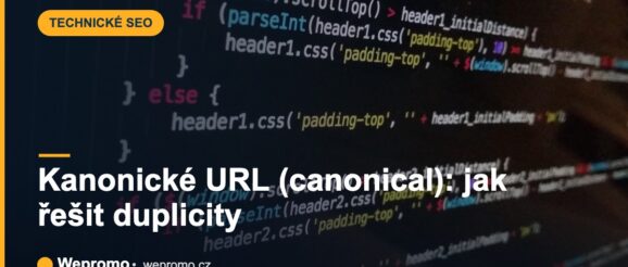 Kanonické URL (canonical): jak řešit duplicity