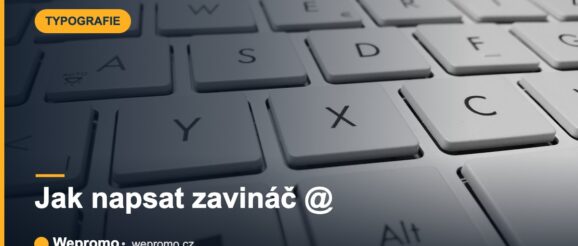 Jak napsat zavináč @